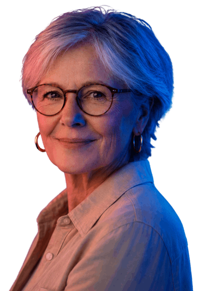 Vrouw Senior Home